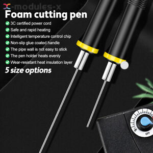 Electric Foam Cutter Polystyrene Styrofoam Knife Hot Wire Foam Cutting Pen Tool