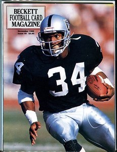 Beckett Football Card Magazine November 1990 Bo Jackson EX 060117nonjhe