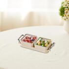 Candy Serving Tray Moveable Clear Organizer for Sweet Dried Fruit Appetizer