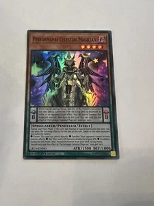 Yu-Gi-Oh! TCG Performapal Celestial Magician LED6-DE045 Super Rare 1st Ed NM - Bild 1 von 2