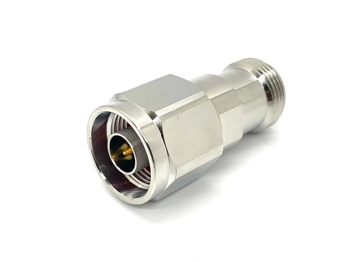 Mild Steel N Male To N Female Adapter, For Industrial Automation, Silver At ₹ 9/piece In New Delhi - Foto 11