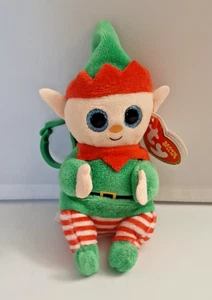 TY Beanie Bäuche Elfonzo Elfe Weihnachten Urlaub Plüsch Clip - Bild 1 von 6
