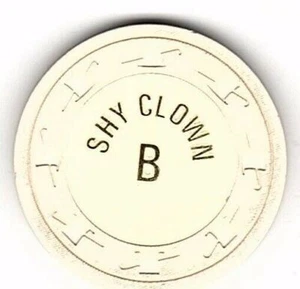 Nevada, Sparks: Mesa de ruleta payaso tímido B, blanca 1976 - Imagen 1 de 2