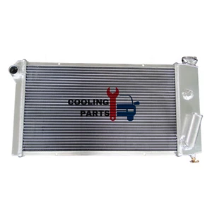 3 Row Aluminum Radiator For 1971-1977 Chevy Vega / 1975-1976 Pontiac Astre CC432 - Imagen 1 de 9