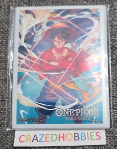One Piece Card Game Bandai Regional Monkey D Luffy  Promo DON Sleeves NEW SEALED - Picture 1 of 2