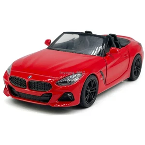 1/34 Convertible BMW Z4 M40i Model Car Diecast Toy Vehicle for Kids Boys Red - Picture 1 of 12