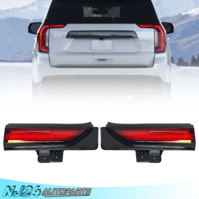 LED Inner Tail Lights For 2021-2024 GMC Yukon/Yukon XL Brake Lamps Left & Right - Image 1 of 4