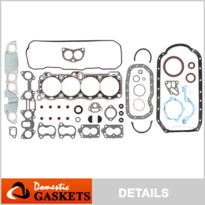 Juego completo de juntas 4ZE1 para camioneta Isuzu Amigo 88-97 Honda Passport 2,6 L SOHC Foto 1 de 4