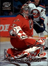 1997-98 Paramount Carolina Hurricanes Hockey Card #35 Trevor Kidd