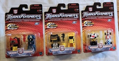 Transformers Robots in Disguise (2001) Iron Hide, Mirage, etc ¡2 paquetes! Foto 1 de 2