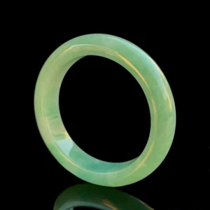 【KATHY JADE】 Brazalete Brazalete Jade Jade Jade Verde Manzana Esmeralda《55mm》《Grado A》 - Imagen 1 de 2