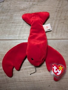 TY BEANIE 1993 PINCHERS THE LOBSTER RETIRADO NUEVO CON ETIQUETA - Imagen 1 de 2