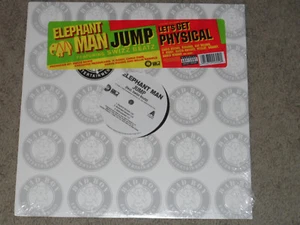 Elephant Man - Jump / Let's Get Physical 12" Single BRAND NEW RIHANNA Chris Brow - Picture 1 of 3