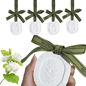 1x Car-mounted plaster aromatherapy tablets Long-lasting fragrance M7I1 - Picture 1 of 16