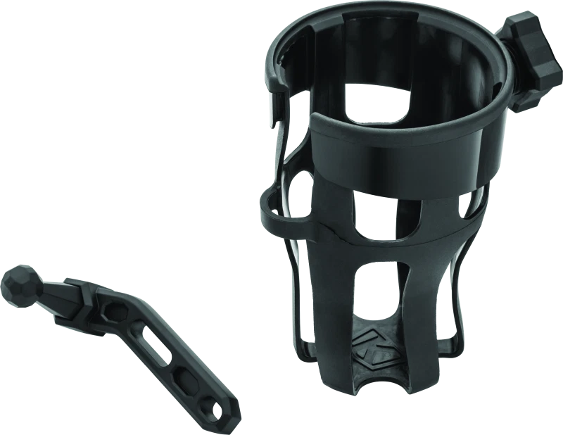 Soporte para bebidas Kuryakyn Reflex montaje en percha parte negra #6485 Foto 1 de 3