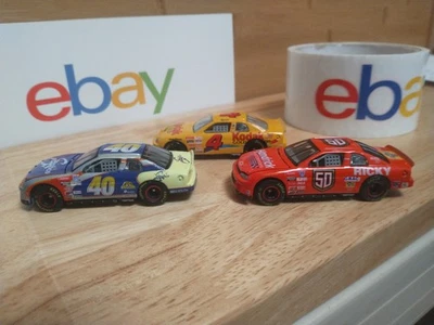 lote de 3 Racing Champions NASCAR 1/64 diecast #4 Marlin #40 Gordon #50 Craven Foto 1 de 4