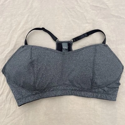 Sujetador de lactancia Maternity para mujer talla XL gris negro Foto 1 de 4