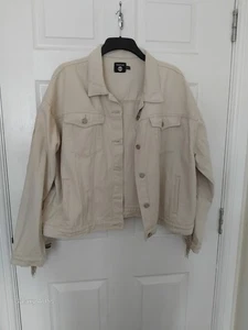 Bohoo Demin Fringe Jacket Size23 - Picture 1 of 2