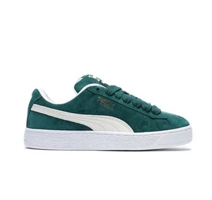 Scarpe da ginnastica Puma scamosciate XL verde scuro taglia UK 7 nuove - Foto 1 di 5
