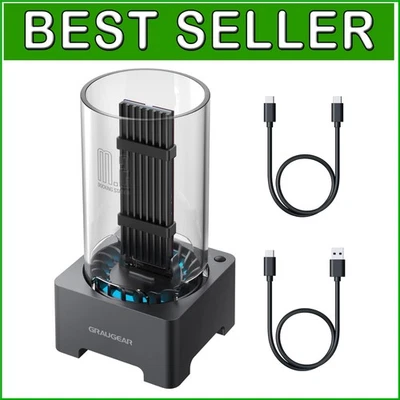 Tool-Free M.2 SSD Docking Station with USB 3.2 Gen 2 - Fast 10Gbps Transfer Rate - Image 1 of 4