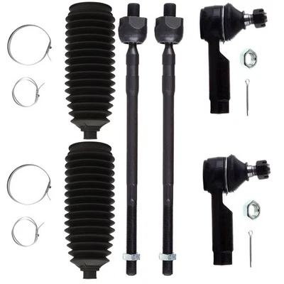For 2002-06 Nissan Altima 03-2008 Maxima 6x Front Inner Outer Tie Rod End Kit - Image 1 of 4