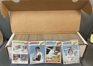 1977 TOPPS BASEBALL COMPLETE SET (1-660) HAND COLLATED / X-EX+-NM / RYAN BRETT - Picture 1 of 4