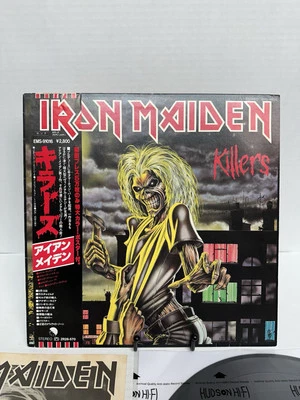 KILLERS IRON MAIDEN EMS 91016 Vinyl OBI JAPAN 1ST Press LP (VG+) - Image 1 of 4