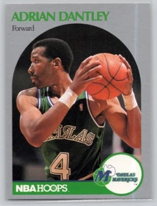 1990-91 Aros #83 Adrian Dantley Dallas Mavericks - Imagen 1 de 2