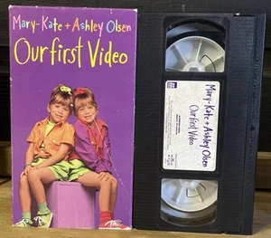 Mary-Kate and Ashley Olsen VHS Our First Video Tape 1993 Tested - FREE SHIPPING - Picture 1 of 6
