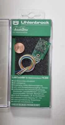 Uhlenbrock 74200 IntelliDrive 2 Decoder Feldspulenmotoren Litzen mfx SUSI 76200 - Bild 1 von 2