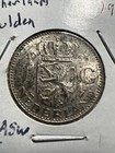 1955 Netherlands 1 Gulden Silver Foreign Coin Toned Z1438