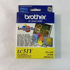 Brother Yellow Inkjet Cartridge LC51Y For MFC-240C Multi-Function Printer New