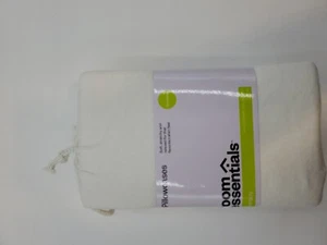 Room Essentials Jersey 2 federe standard bianco - Foto 1 di 4
