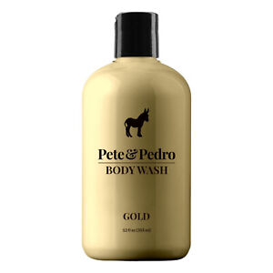 Pete & Pedro GOLD Leather Body Wash 12 oz