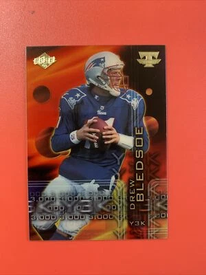 Drew Bledsoe 1999 Collector's Edge Triumph Y3K Sample Preview Variant - Image 1 of 2