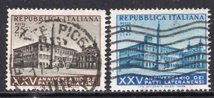 5047 - Italy 1954 - The 25th Anniversary of the Lateran Pacts- Used Set - Picture 1 of 2