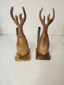 Acacia Wood Salt And Pepper Grinder Set - Picture 1 of 5