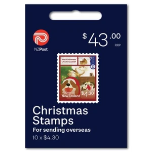 New Zealand 2024 Christmas $4.30 Mint MNH Booklet - Picture 1 of 1
