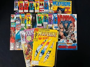 Wolverine #31-50 (missing #45) Marc Silvestri, Larry Hama, 19 total issues - Picture 1 of 9