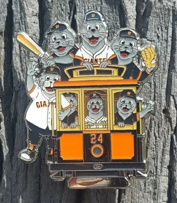 Pin para teleférico SF Giants Pin para sello Lou Pin para teleférico de San Francisco ¡ENVÍO GRATUITO!! Foto 1 de 4