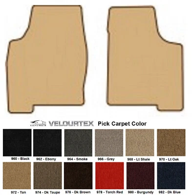Lloyd Mats Velourtex Mercury Plain Front Floor Mats (1984-2000) Foto 1 de 4