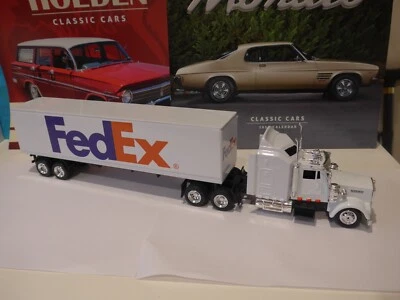 Kenworth W900 1:43 scale Code 3 FEDEX  graphics buyer to apply stickers - Image 1 of 4
