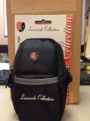 Leonardo Collection Black Camera Pouch New in original packaging! - Image 1 of 4