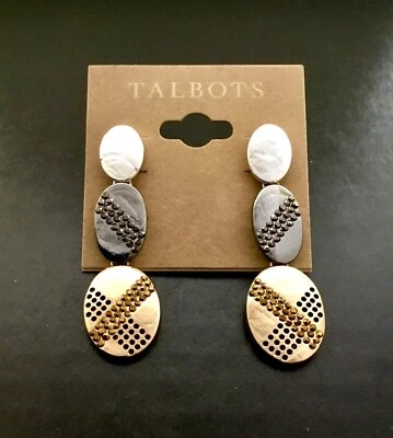 Pendientes Talbots Multi-Tono con Cristales Cortados Foto 1 de 3