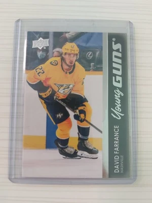 David Farrance Young Guns Nashville Predators 2021-2022  - Image 1 of 2