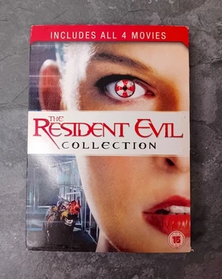 Resident Evil Movie Collection 1-4 DVD Box Set (2011) Horror - Image 1 of 4