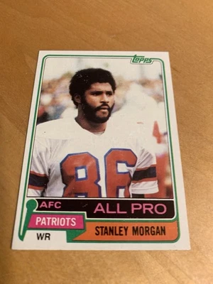 Stanley Morgan 1981 Topps  Card #290 New England Patriots - Image 1 of 2