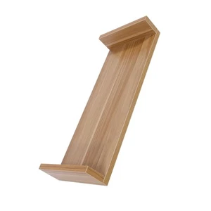 Holz Monitorständer Lila-weiß Mit Handyhalter Schreibtischordner - Afbeelding 1 van 23