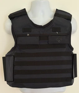 SAFARILAND Male Standard Tactical Armor Carrier Side Open Medium Navy Molle - Bild 1 von 13