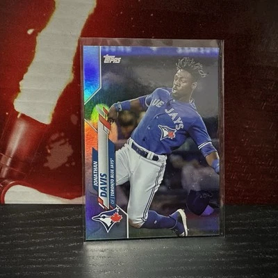 2020 Topps Update Baseball JONATHAN DAVIS Rainbow Foil #U-128 Toronto Blue Jays - Image 1 of 2